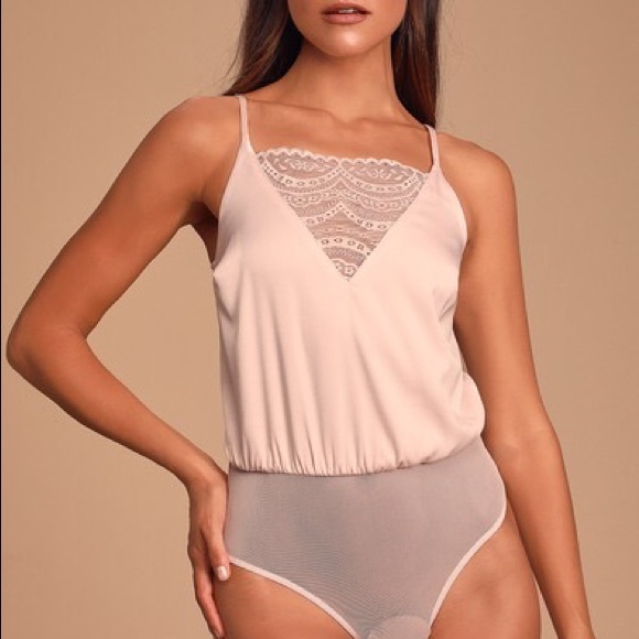 ✨LULUS NWT PINK BODYSUIT❤️ - Picture 4 of 5